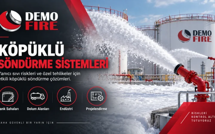 Köpüklü Söndürme Sistemleri